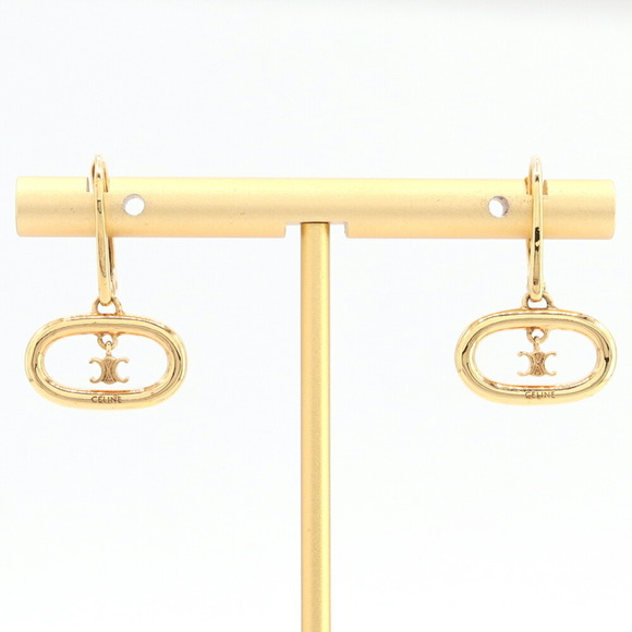 CELINE Gold Earrings - Picture 1 of 6
